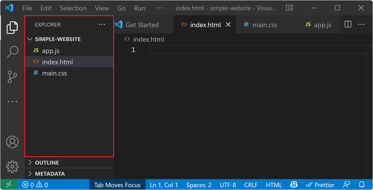 Screenshot of your files in the Visual Studio Code Explorer view.