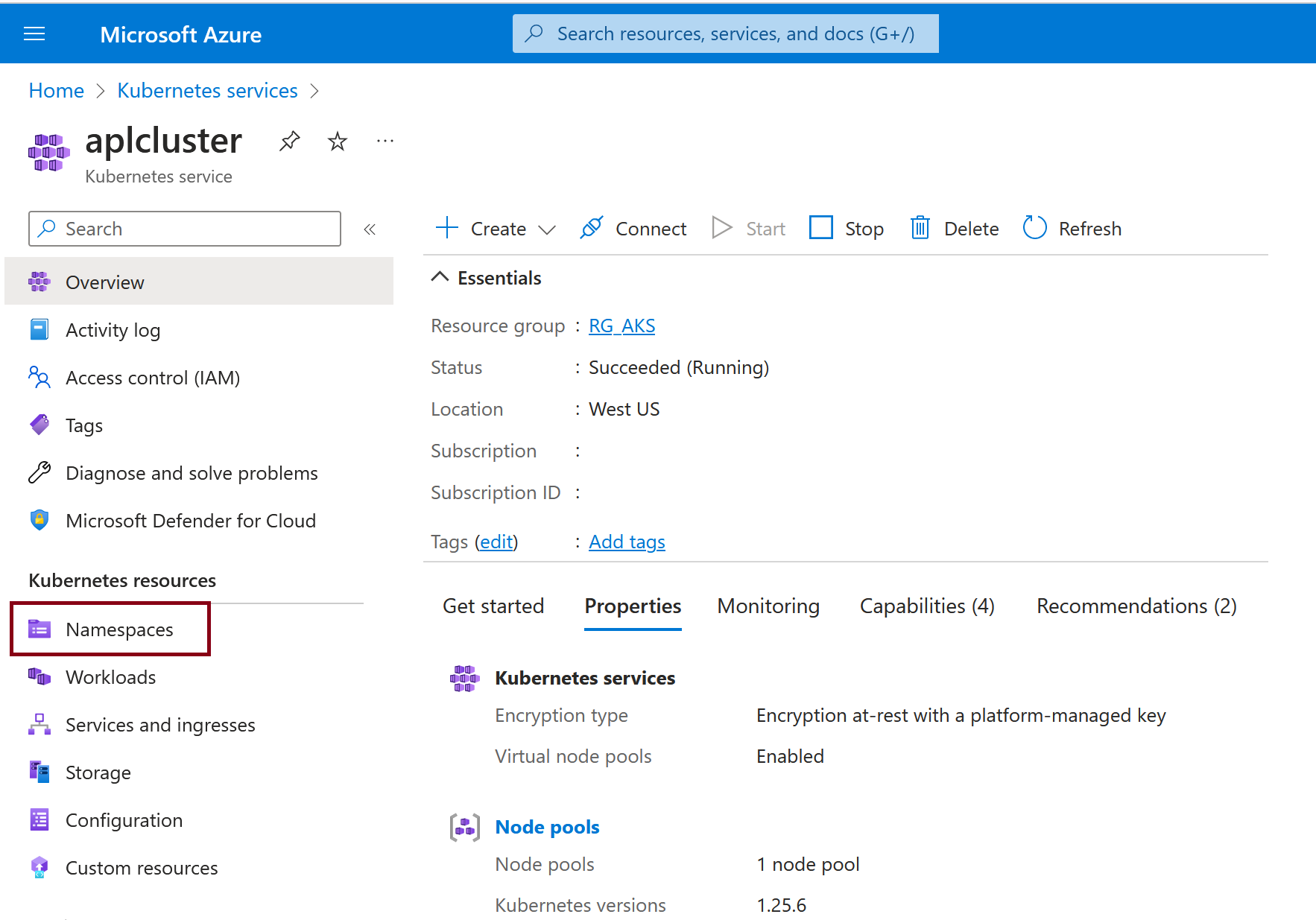 기존 클러스터로 이동하는 방법의 스크린샷.