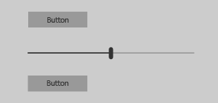 Buttons above and below a horizontal slider