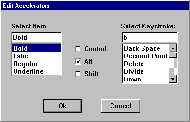대화 상자에 콤보 상자와 확인란이