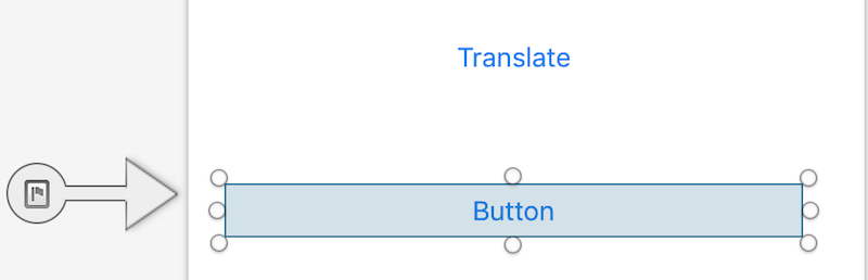 Adjust the width so the Button is as wide as the first Button