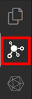 Screenshot of API Center extension icon in the Visual Studio Code Activity bar.