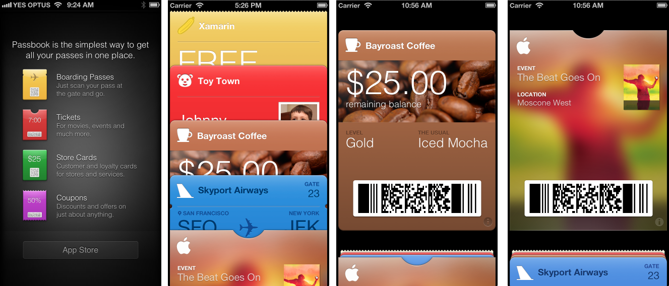 The Wallet stores and organizes all the passes on a phone