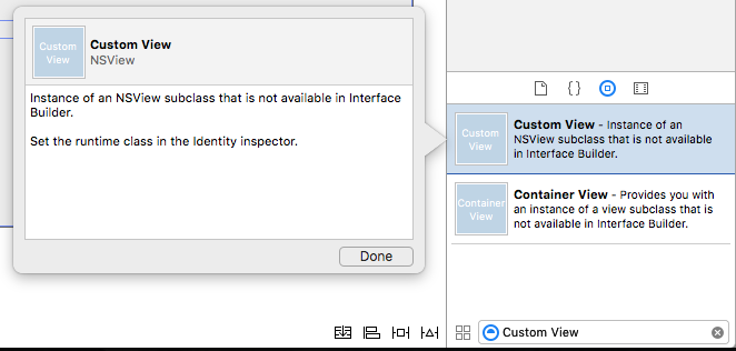 Selecting a Custom View from the Library