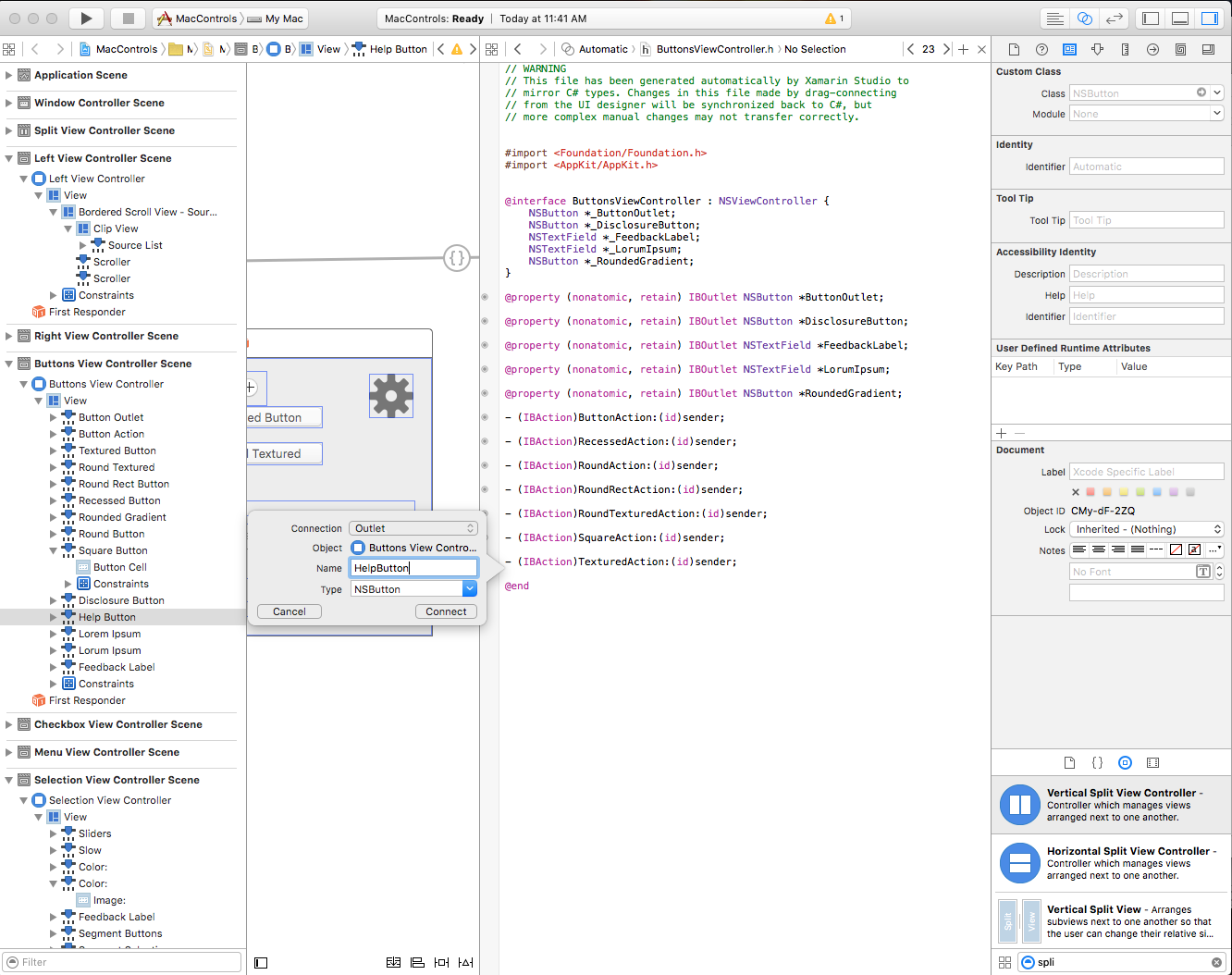 Configuring the Outlet or Action