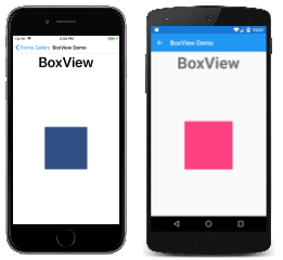 BoxView Example BoxView Example