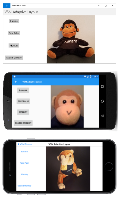 VSM adaptive layout - landscape VSM Adaptive Layout: Landscape