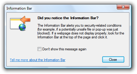 screen shot of message asking unnecessary question