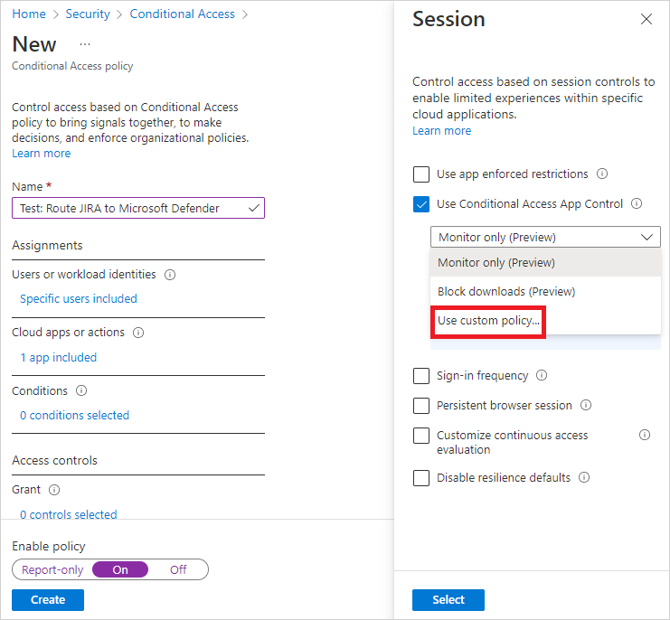 Microsoft Entra Conditional Access.