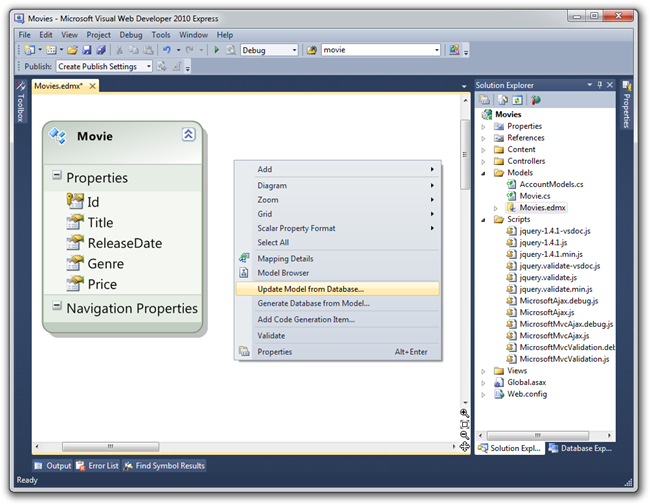 Movies - Microsoft Visual Web Developer 2010 Express (11)