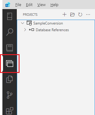 Empty SQL Database project