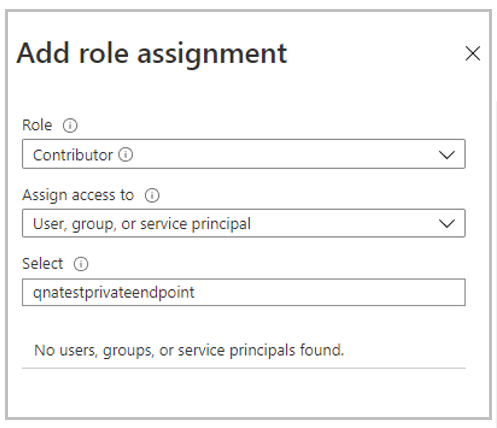 Managed role assignment