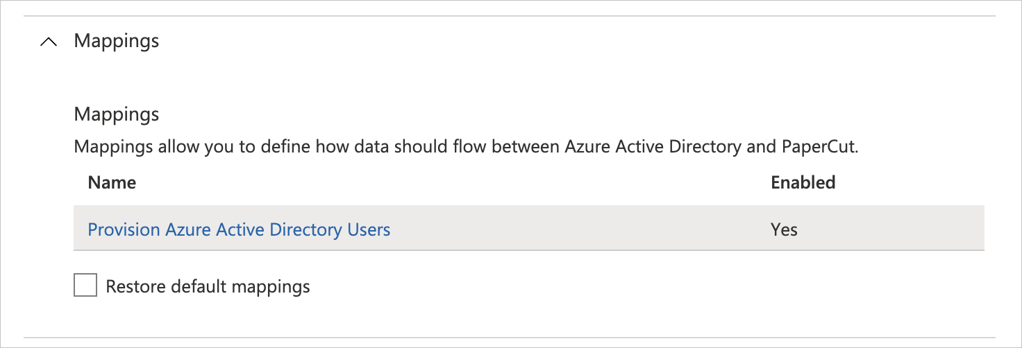 Microsoft Entra ID Mapping