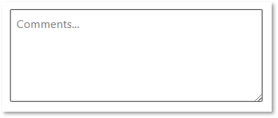 Keičiamo dydžio teksto srities valdiklis.