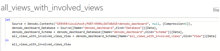 Screenshot of the advanced editor showing how to use the Compression parameter.