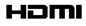 HDMI, bottom I/O