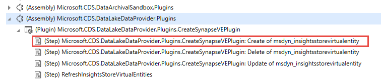 Screenshot highlighting a step from a plugin.