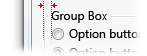 Image showing spacing from left edge of group box