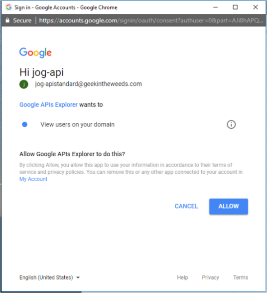 OAuth phishing google.