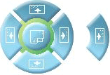 Custom markers for smart docking Custom markers for smart docking.