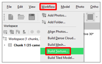 Build Texture command Build Texture command.