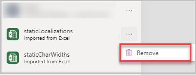 StaticLocalizations noņemšana