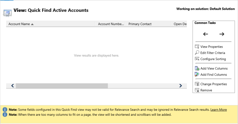 Ātrās atrašanas skats