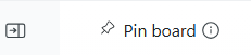 Screenshot of icon that controls toggling the side panel to reveal the pin board.