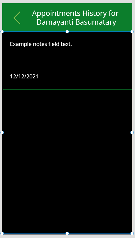 Komponen disaiz semula.