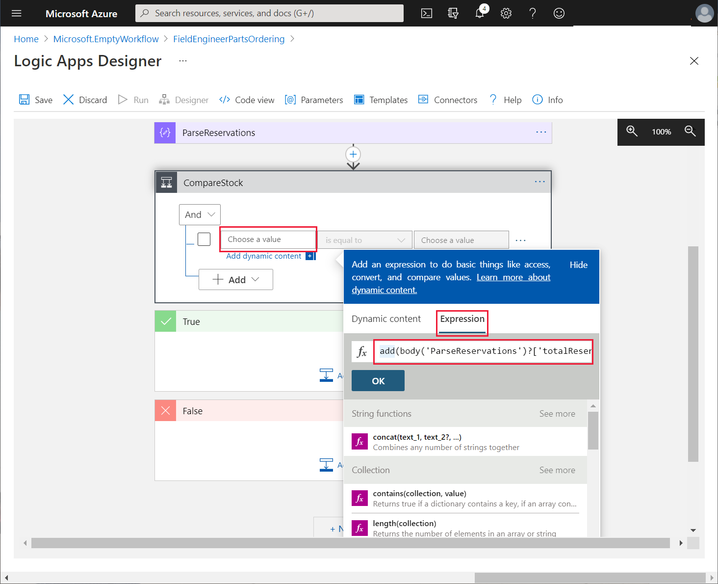 Syarat CompareStock.