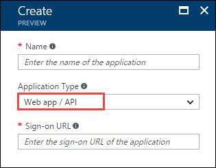 Create web app