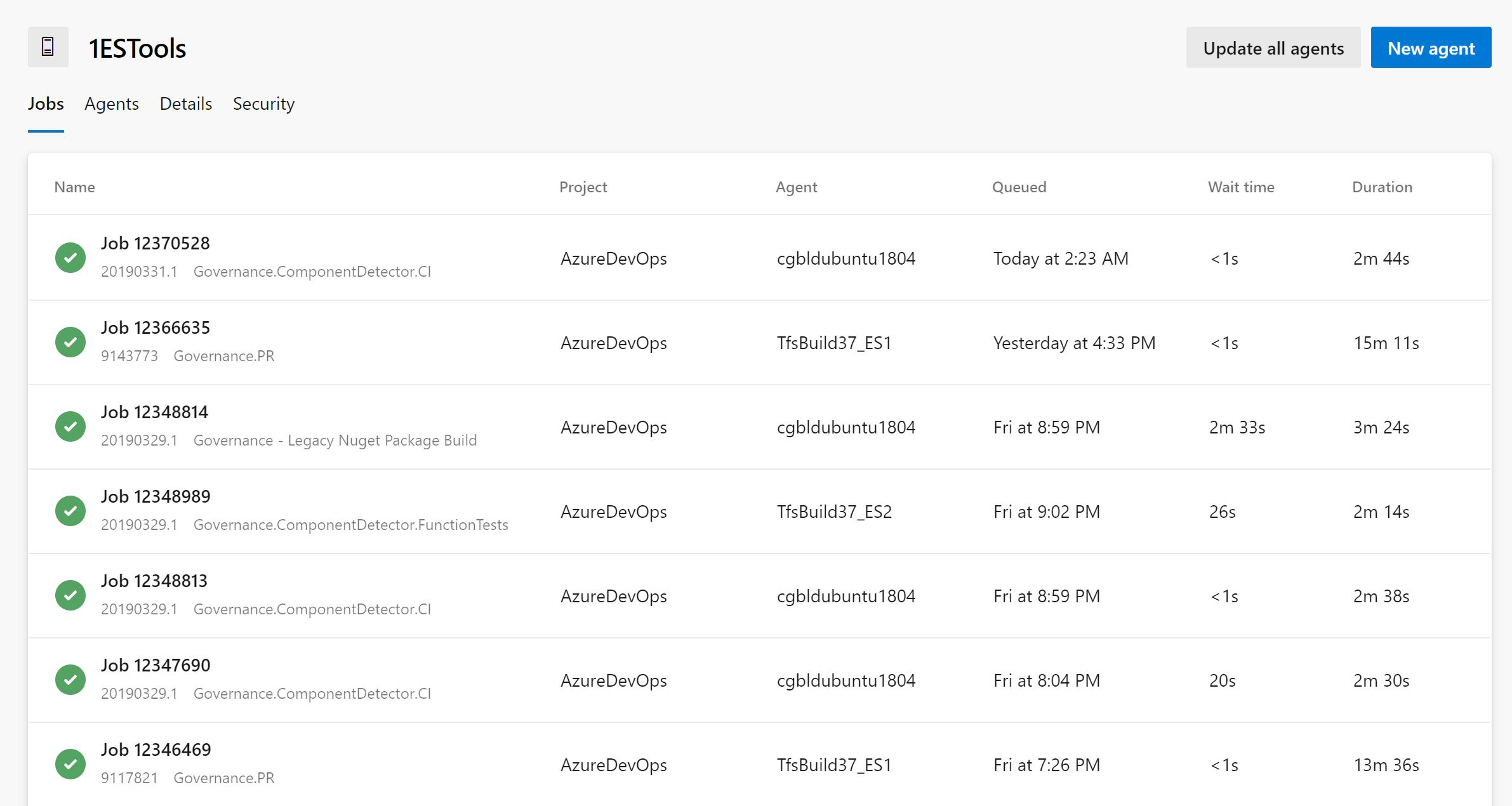 Agent pool user experience (UX) update Agent pool user experience (UX) update.