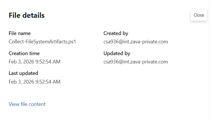 Library management page - main view