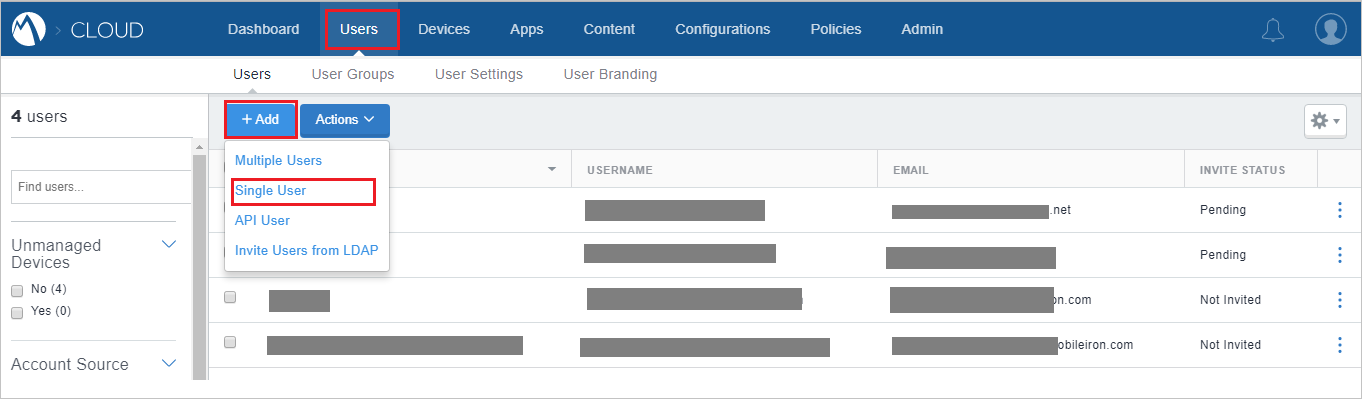 Configure Single Sign-On user button