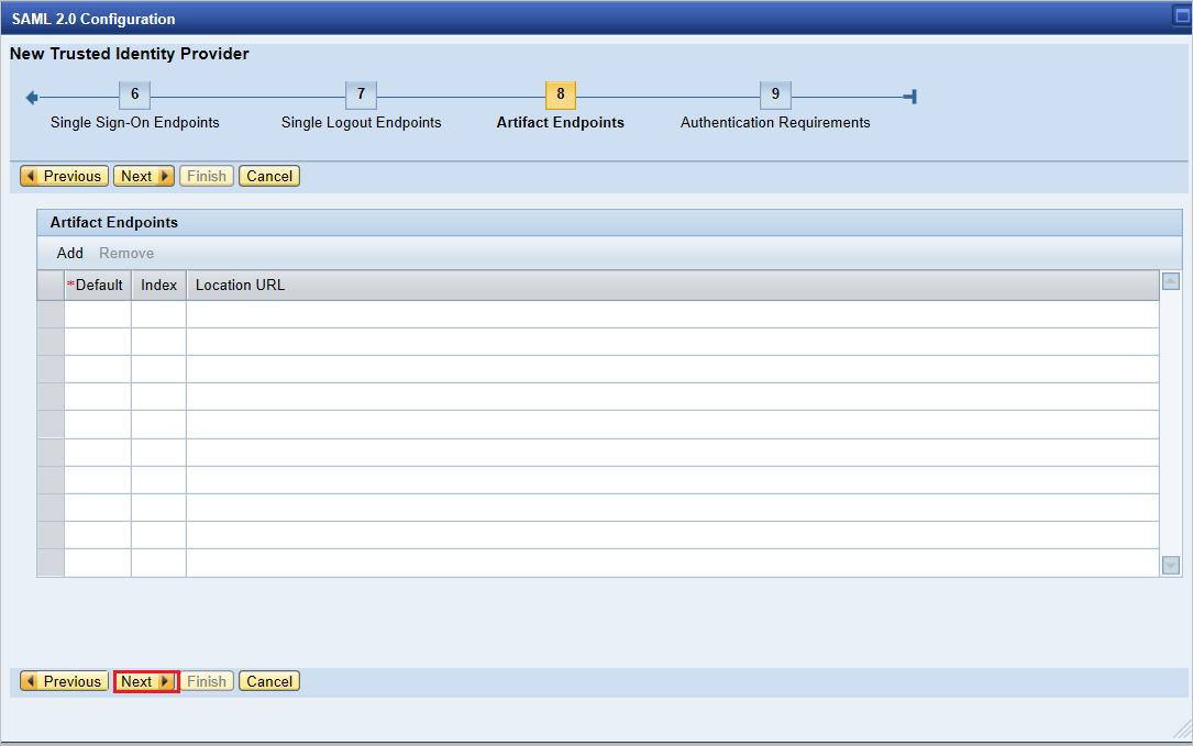 Configure Single Sign-On 8