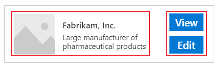 Example of recommended practice: related controls in a gallery are grouped inside Containers. Example of recommended practice: related controls in a gallery are grouped inside Containers.