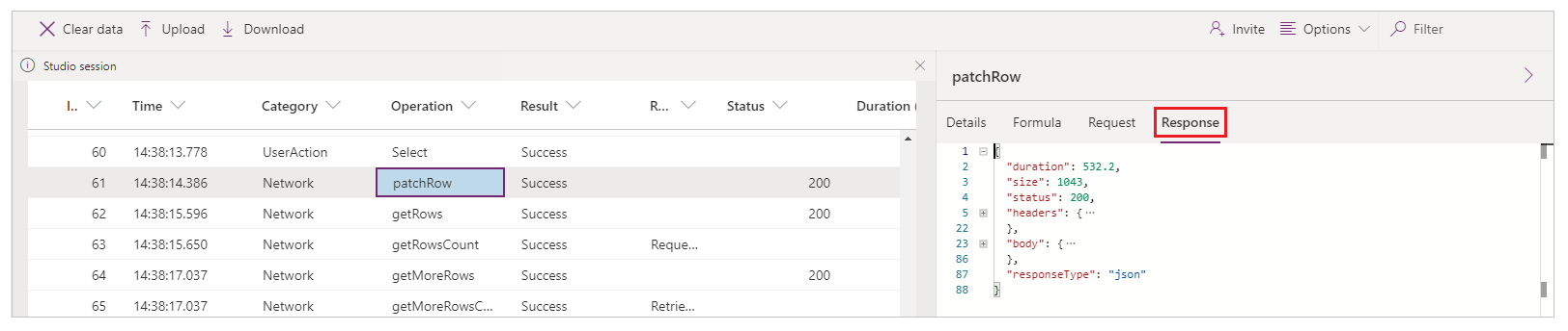 Monitor - Response Monitor - Response.