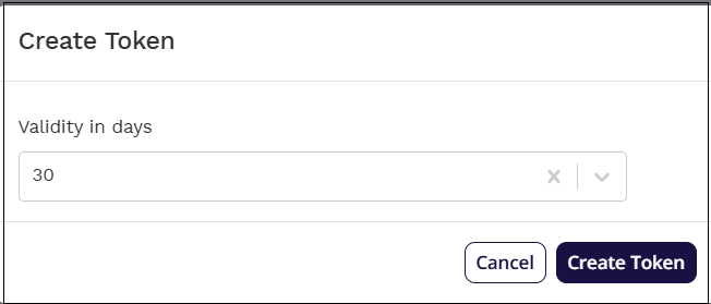 Create Token