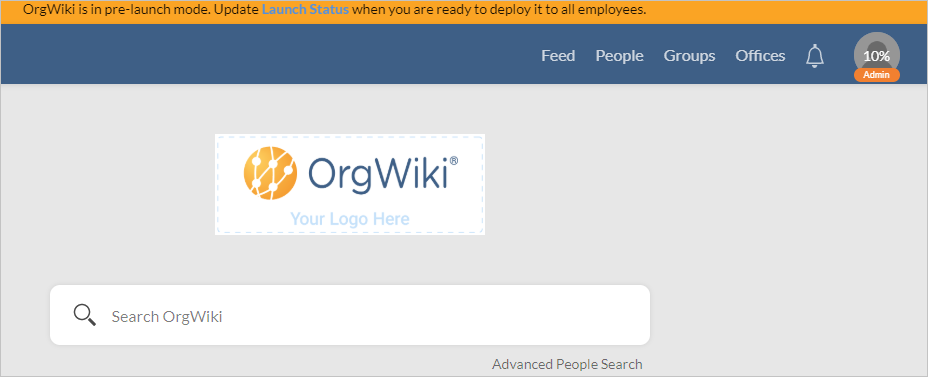 Screenshot of OrgWiki Add SCIM.