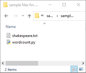 sample files