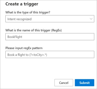 Create a trigger