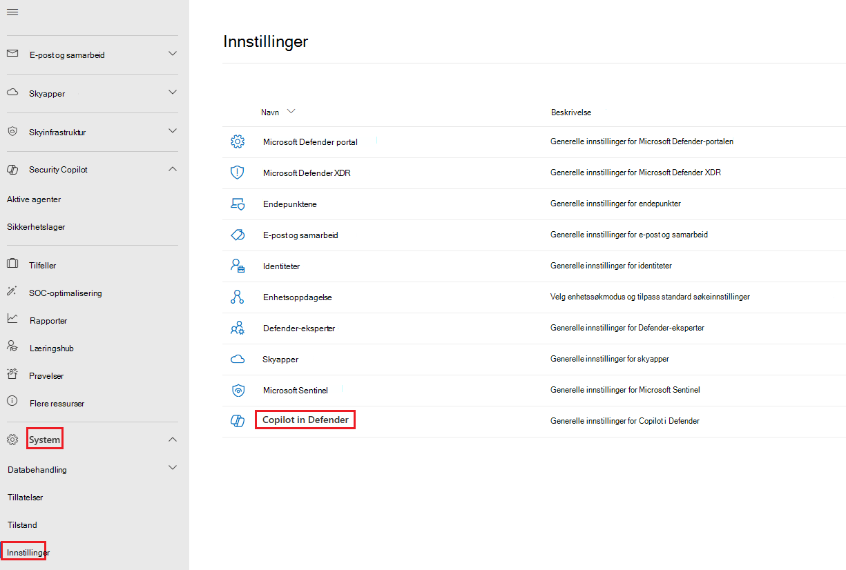 Skjermbilde av hvordan du legger til egendefinerte veiledningsbøker fra innstillinger.