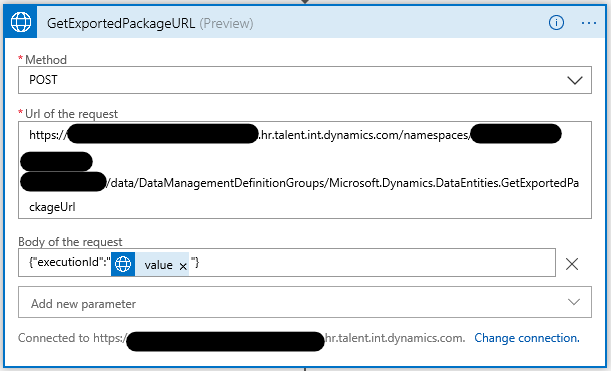 GetExportedPackageURL-handlingen.