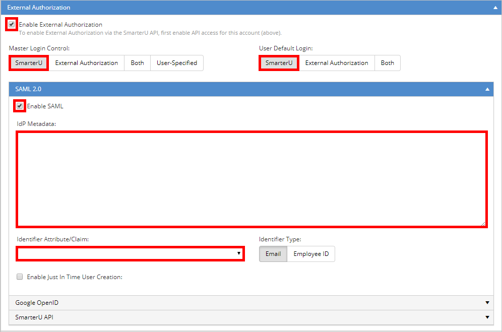 External Authorization