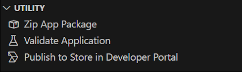 Screenshot shows the Utility section.