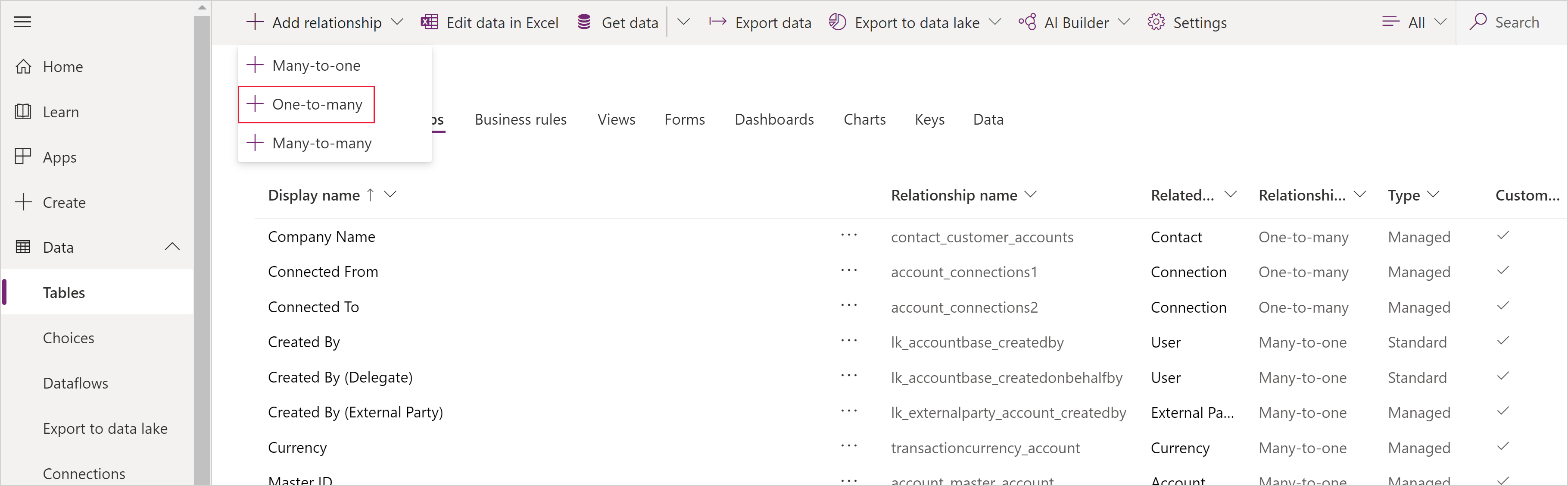 Én til mange relasjoner.