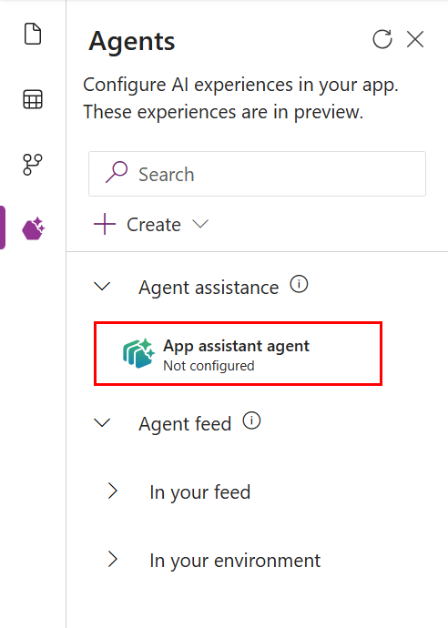App Designer Agents-ruten App-assistentagent