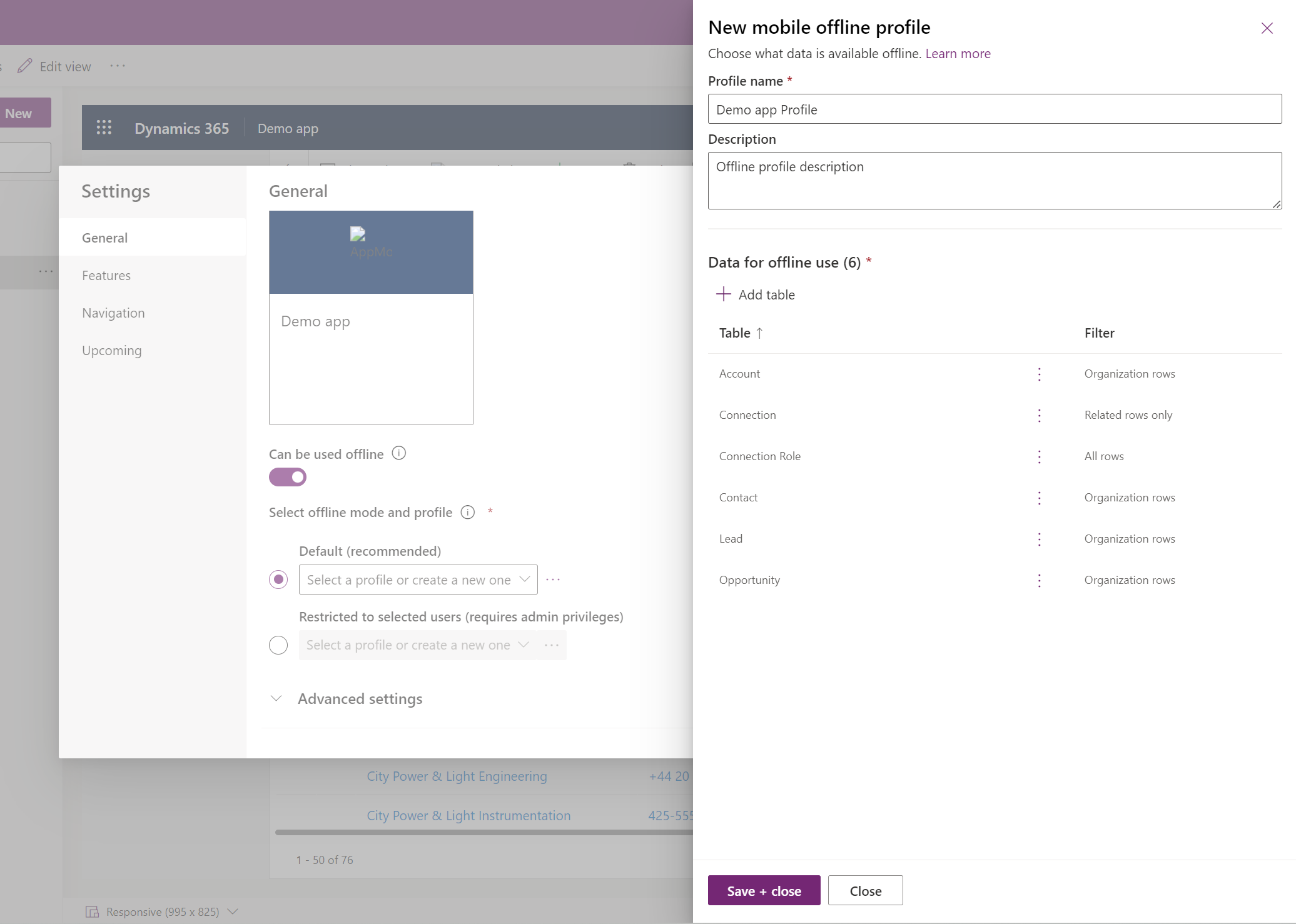 Standard autogenerert profil.