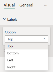skjermbilde av en ItemDropdown.