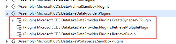 Screenshot showing locating a specific plugin.